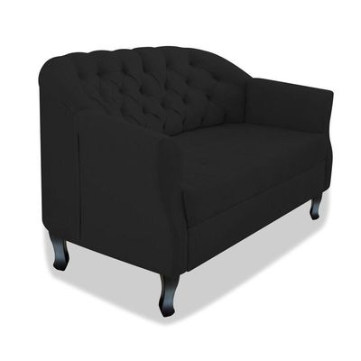 Namoradeira Julia A02 Corano - Amarena Móveis Cor Preto
