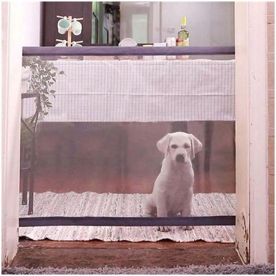 Tela De Proteçao Grade Porta Pet Bebe Gato Cachorro Pequeno