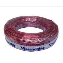 Cabo Paralelo Visioncable Bicolor 2X16 (1,00) Rolo 100M - Vermelho