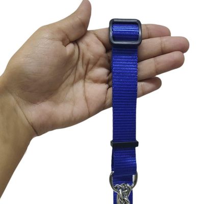 Coleira Cachorro Semienforcadora 2.0cm Ajustavel Elo Torcido