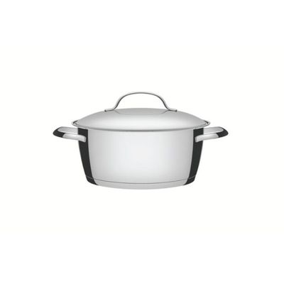 Jogo De Panelas 7 Peças + Fervedor Allegra Em Aço Inox Fundo Triplo Tramontina