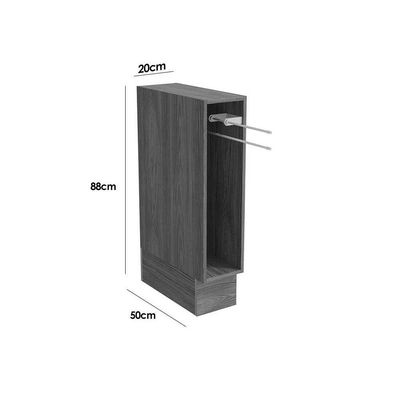 Multiuso de Cozinha Toalheira Botanic M620 20CM Nogueira - Kappesberg