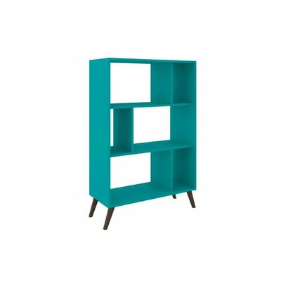 Estante para Sala RT3015 c/ 6 Nichos Branco - Movelbento