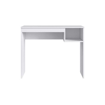Mesa Escrivaninha Juvenil Noronha c/ 1 Nicho Branco - Genialflex