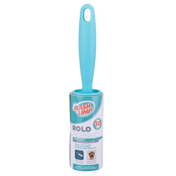 Rolo Tira Pelos 30 Folhas Flash Limp