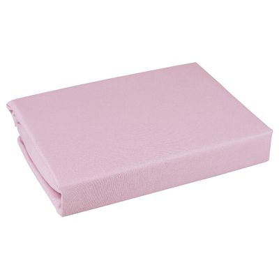 Lençol com Elástico Solteiro Microfibra Cazza Rosa