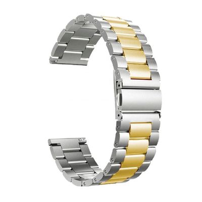 Pulseira Relogio Smartwatch Aço Inox 3 Elos Inteligente