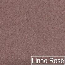 Kit Diva Recamier Diana 130Cm Lado Esquerdo E 02 Poltronas Classic Linho Rosê