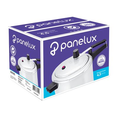 Panela de Pressão Panelux Classic Polida Prata 4,5L UNICA