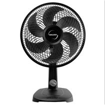 Vent 30CM Mallory Turbo Compact - B94401861  PRETO/GRAFITE  110 VOLTS