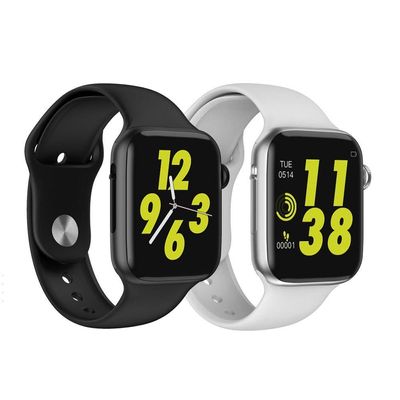 Kit 1 Smartwatch W34 Preto + 1 Smartwatch W34 Branco