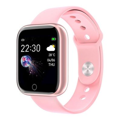 Smartwatch P70 Monitor Cardíaco Pressão Arterial Rosa