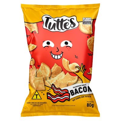 Salgadinho Tutte's Bacon 80g