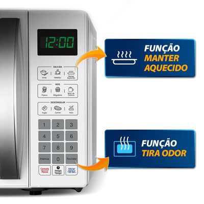 Micro-ondas Mondial MO-01-21-W 21 Litros Branco - 127V UNICA