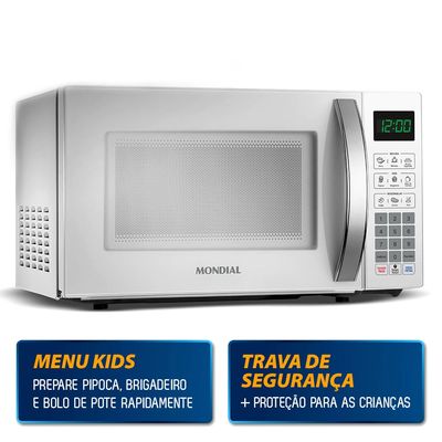 Micro-ondas Mondial MO-01-21-W 21 Litros Branco - 127V UNICA