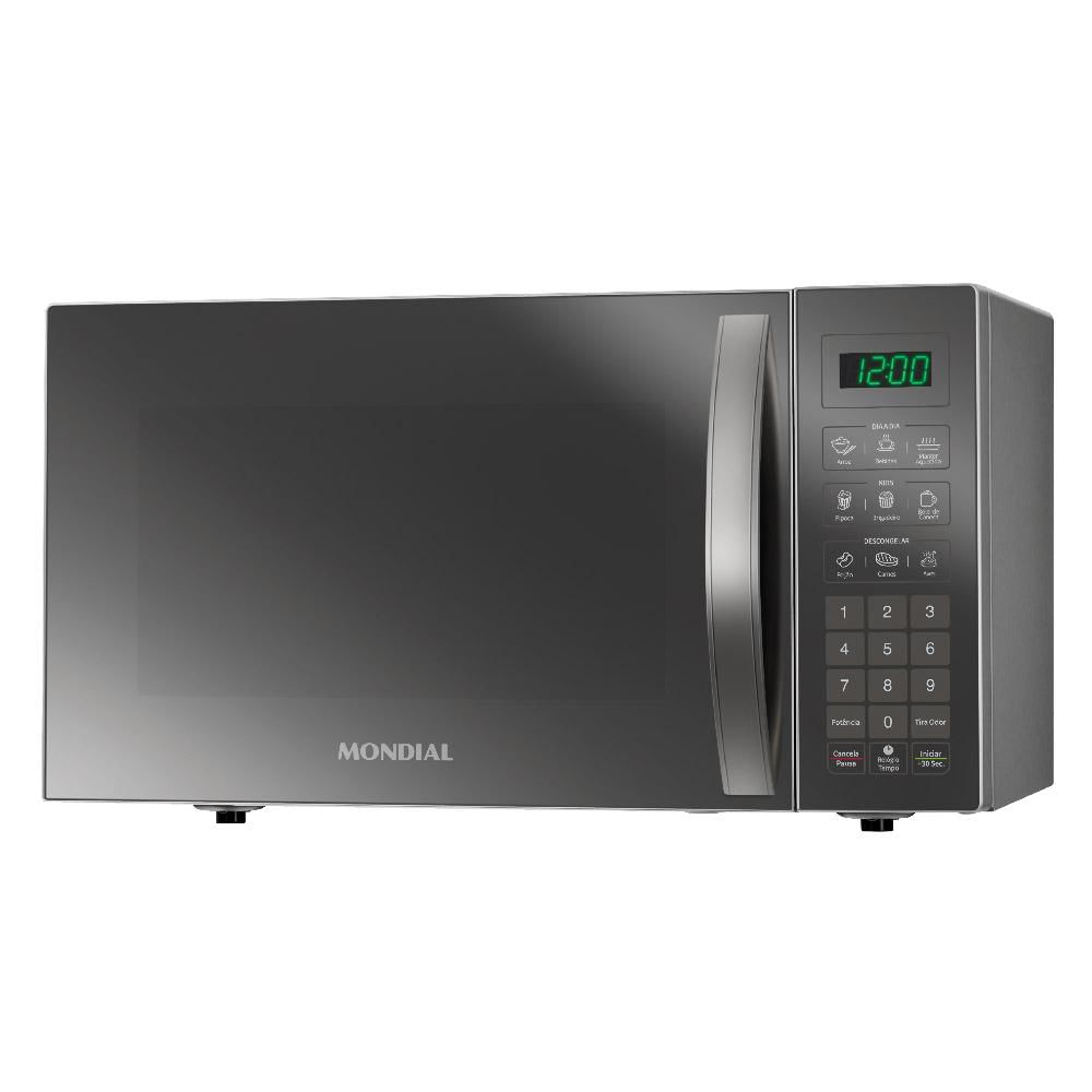 Micro-ondas 34 Litros - Prata - Mondial - Mo-02-34-e - 110v