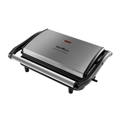 Grill e Sanduicheira Britânia Press BGR27I - 850W 127V UNICA