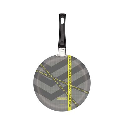 Tapioqueira Antiaderente Tramontina Power Up Cinza 22cm UNICA