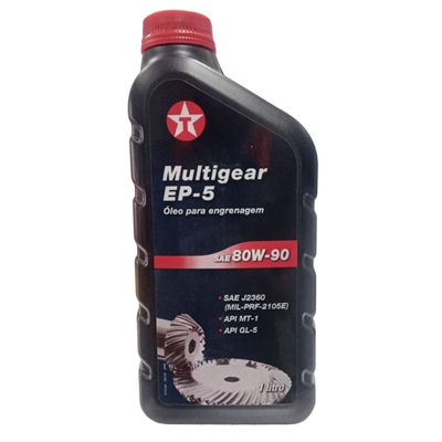 Óleo para Engrenagem SAE 80W90 Multigear EP-G - Texaco SAE J2360 API MT-1 API GL-5
