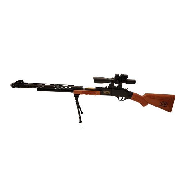 Brinquedo Sniper Plástico MD10255 Com Luz e Som - Jmd Toys