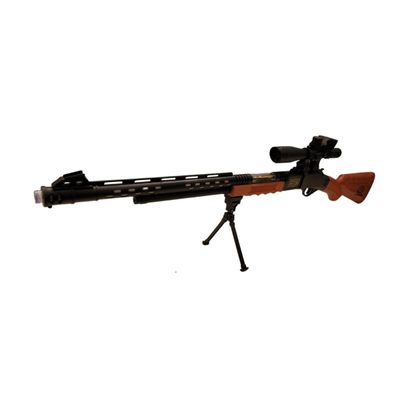 Brinquedo Sniper Plástico MD10255 Com Luz e Som - Jmd Toys
