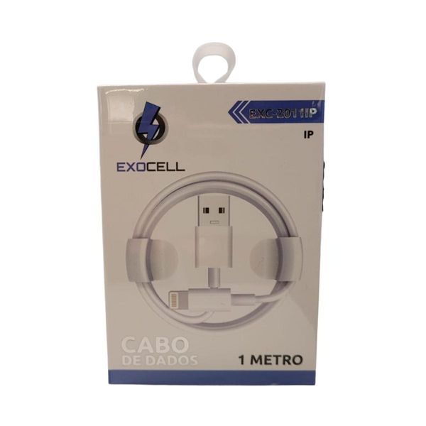 Cabo USB Iphone Carregamento Rápido 2011IP - Exocell