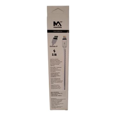 Cabo USB Lightning Iphone Carregamento Rápido i8 - Maxmidia