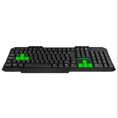Teclado Gamer Viper PRO Standard PYTHON - 407  PRETO/VERDE  Bivolt