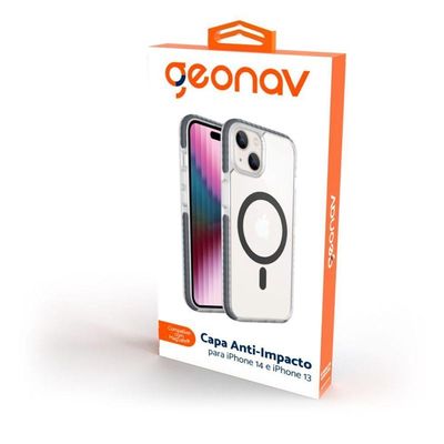 Capa Para Iiphone 14 Pró Anti-Impacto De Tpu Premium Transparente - Geonav