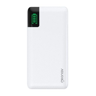 Carregador Portátil 10.000 Mah Branco