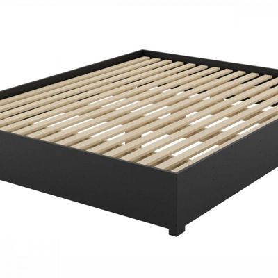 Base Cama Box Queen Imperatriz Com Pés Preto Viero Preto
