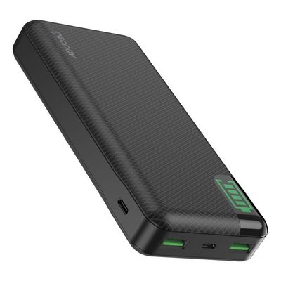 Carregador Portátil Universal 20.000Mah Preto - Pb20Kbk - Geonav