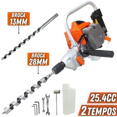 Furadeira Robusta Vf500 25,4cc 1hp C/ Broca 13mm E 28mm 110v
