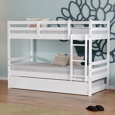 Treliche Infantil Eco Madeira Maciça Branco Mobilistore