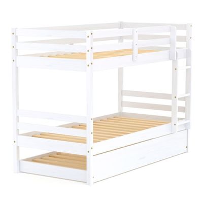Treliche Solteiro Eco Madeira Maciça Branco Mobilistore