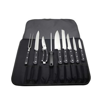 Jogo para Churrasco Fracalanza em Inox com Bolsa de Nylon com 9 Peças UNICA