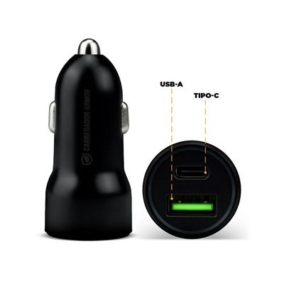 Carregador Veicular Turbo Armor USB Tipo C - Gshield
