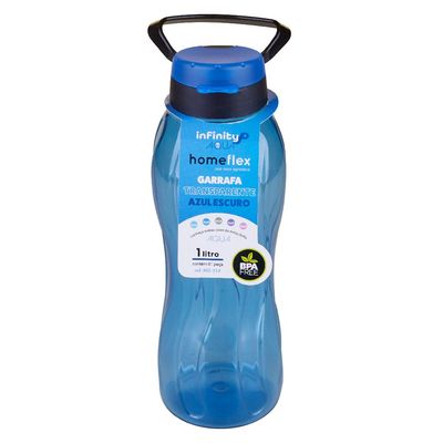 Garrafa Squeeze 1L Infinity Azul Homeflex MD319