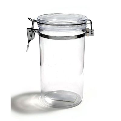 Pote Le Clear em Acrílico Hermético com Tampa Transparente 1,13L UNICA