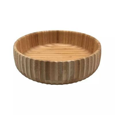 Bowl Oikos Canelado Bambu Grande 22x26,5x46cm UNICA