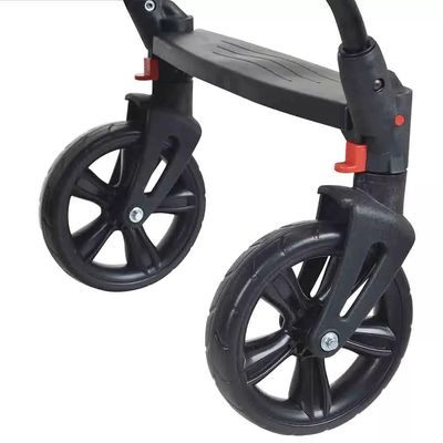 Carrinho de Bebê Burigotto Ecco Cinza e Bege 0 a 15kg UNICA