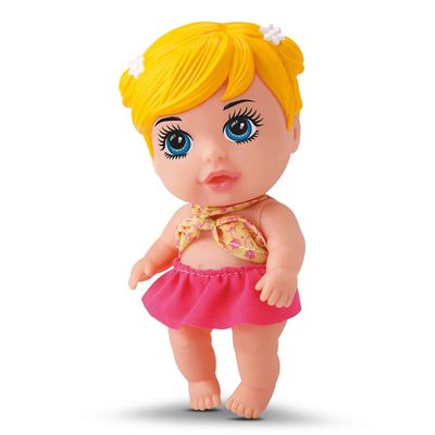 Boneca Bee Toys Mini Hugs Praia com Acessórios UNICA