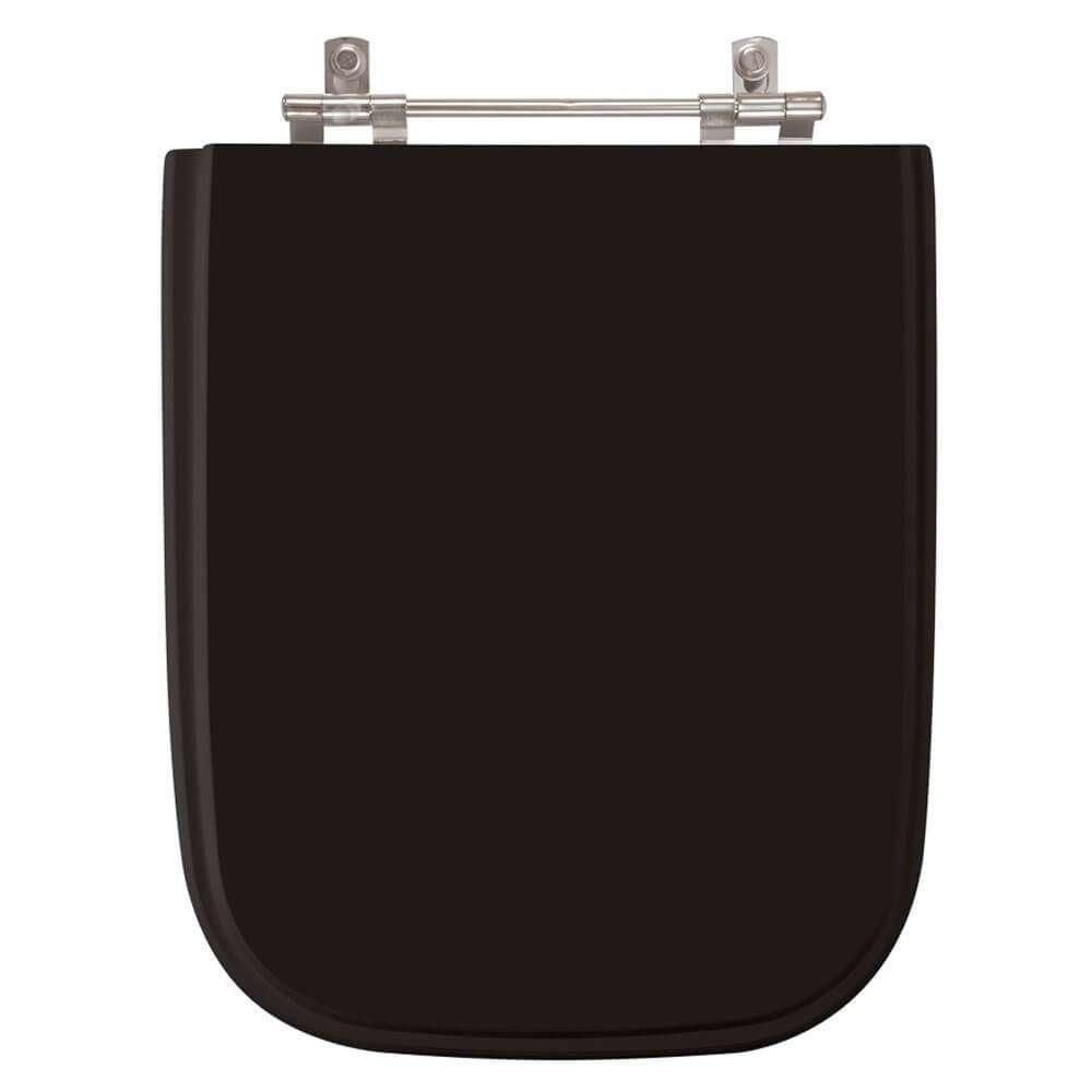 Assento Sanitario Tivoli Preto para vaso Ideal Standard
