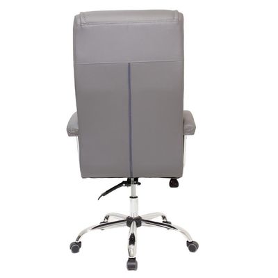 Cadeira De Escritório Big c/Molas Ensacadas Cinza 150Kgs