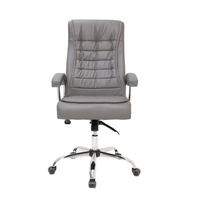 Cadeira De Escritório Big c/Molas Ensacadas Cinza 150Kgs