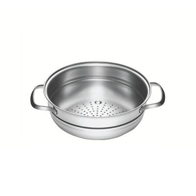 Cozi-vapore Allegra 20 Cm 2,2 L Em Inox Com Alças Tramontina 62660/200