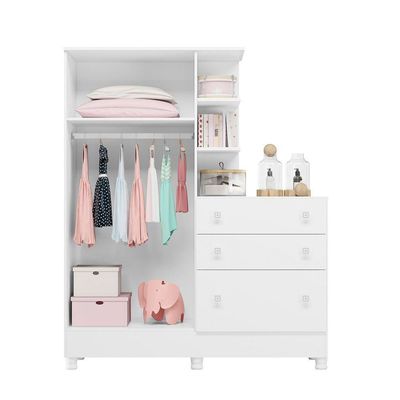 Conjunto Quarto Infantil Hamburgo Branco
