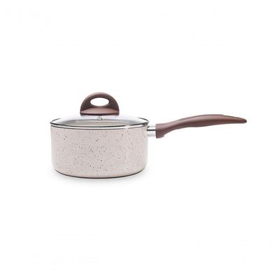 Panela Com Tampa ø16 Ceramic Life Granada Indução - Brinox 16 Cm Vanilla Brinox