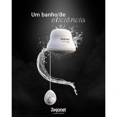 Ducha Master Banho 7500w Zagonel Branca