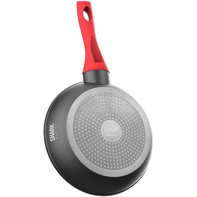 Panelas Ichef Home Sauté Grand e Family Size com Tampa de Vidro 24Cm Vermelha ND / ND